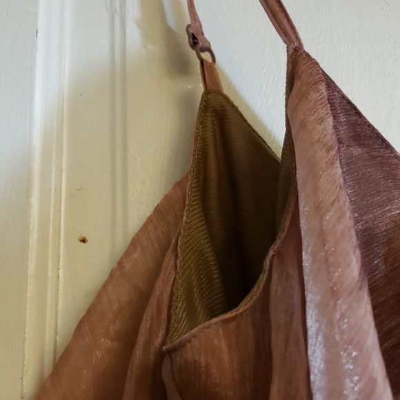 Daisy Brown three Ruffle Dress Size Medium - Picture 6 of 7